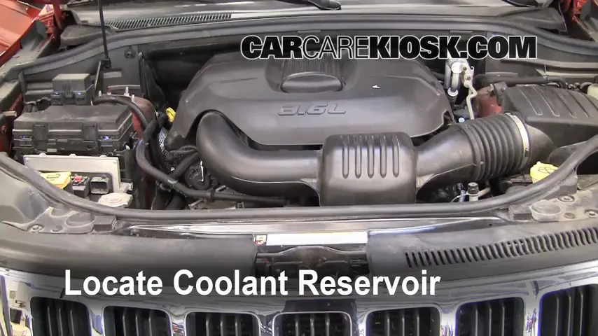 2011 Jeep Grand Cherokee Laredo 3.6L V6 Antigel (Liquide de Refroidissement)